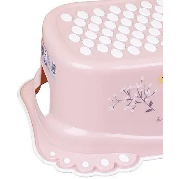 Фото - Уцінка - Підставка дитяча під умивальник Tega Baby Лісова казка з антиковзаючою гумою Світло-рожевий (FF-006-107)