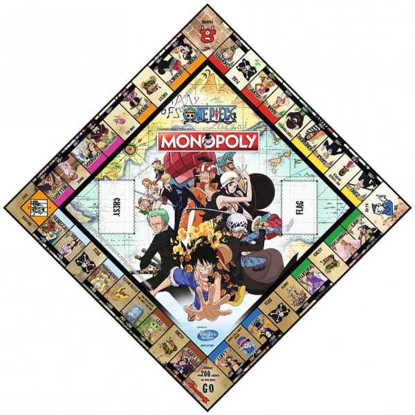 Фото - Настільна гра (12+) Winning Moves One Piece Monopoly (36948)
