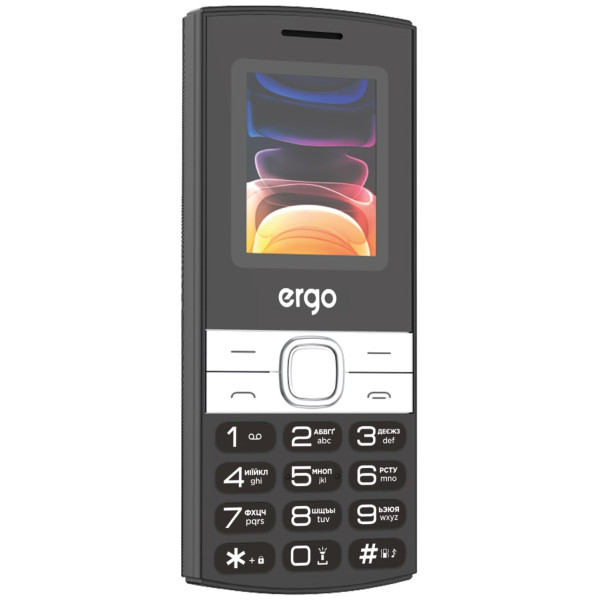 Фото - Мобільний телефон Ergo B185 Dual Sim  Black