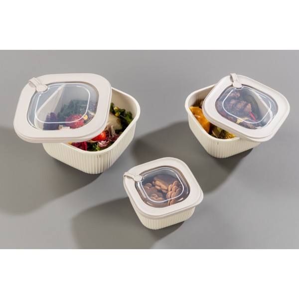 Фото - Ємність для зберігання Idea Home Line Box Bej 0.6л (00681 Bej)