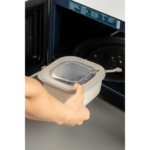 Фото - Ємність для зберігання Idea Home Line Box Bej 0.6л (00681 Bej)