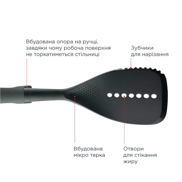 Фото - Кухарський набір приладів Vinzer 6 в 1 Vinzer 50217)