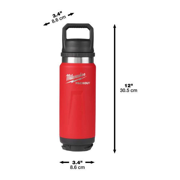 Фото - Термобутылка Milwaukee PACKOUT 710 мл Red (4932493465)