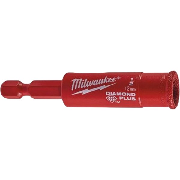 Фото - Коронка по керамограніту Milwaukee Diamond Plus 12 мм (4932498345)