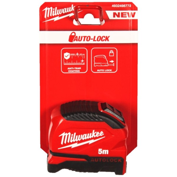 Фото - Рулетка Milwaukee AUTOLOCK Gen 2 5м 25 мм (4932498772)