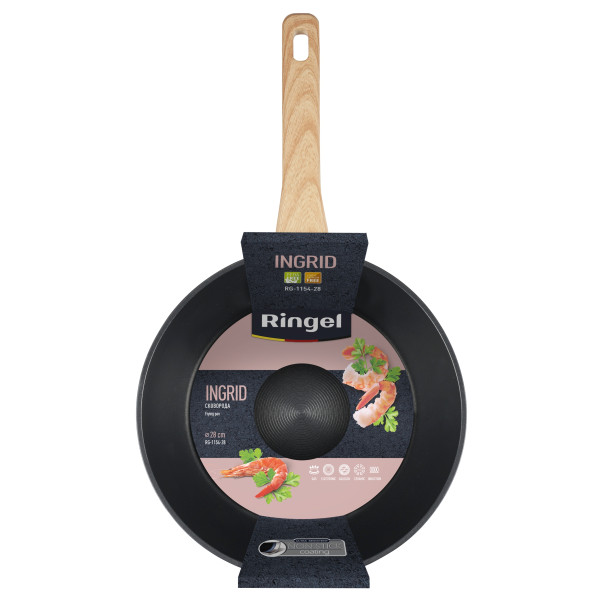 Фото - Сковорода універсальна Ringel Ingrid 28 см (RG-1154-28)