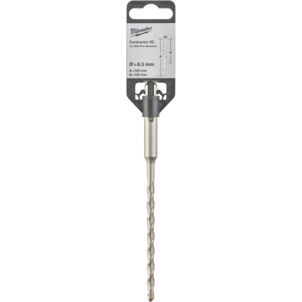 Фото - Бур Milwaukee SDS-PLUS Contractor 6,5x160х100 мм (4932471221)