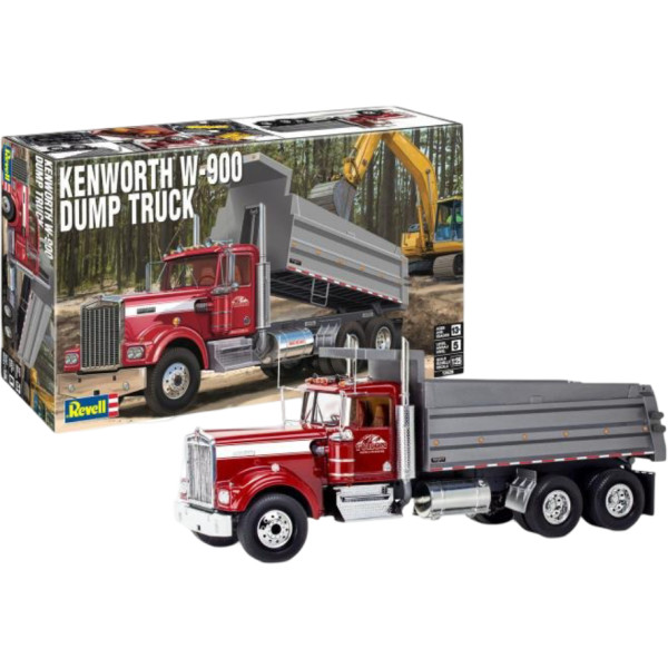 Фото - Набор для моделирования техники Revell Самосвал Kenworth W-900 (RVL-12628)