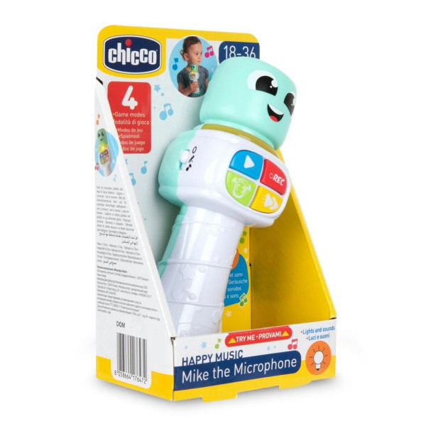 Фото - Интерактивная игрушка Chicco Микрофон Майк (12121.00)
