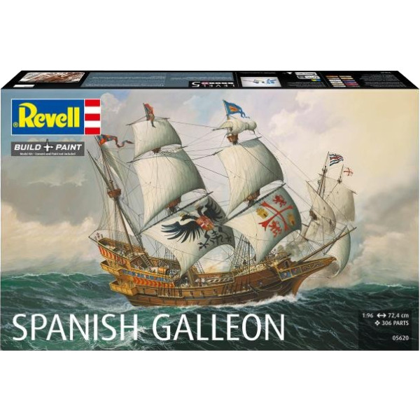 Фото - Набір для моделювання техніки Revell Іспанський галеон (RVL-05620)
