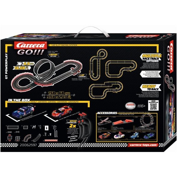Фото - Игровой набор Carrera GO!!! GT Powerplay (CR-20062597)