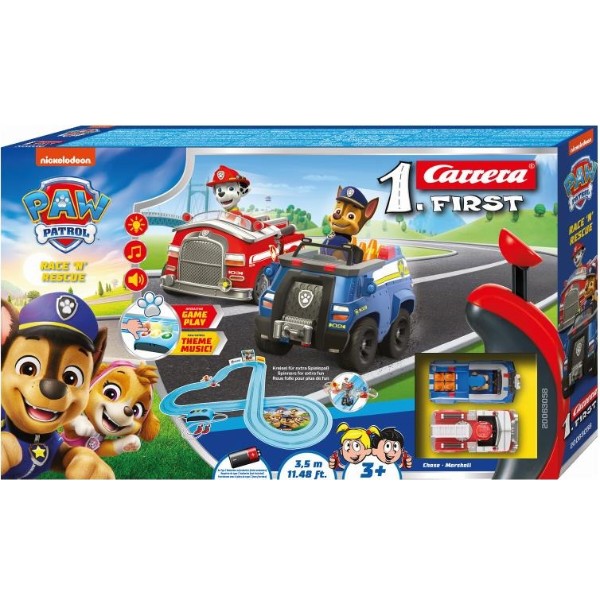 Фото - Игровой набор Carrera First PAW PATROL - Гонки и спасение (CR-20063058)