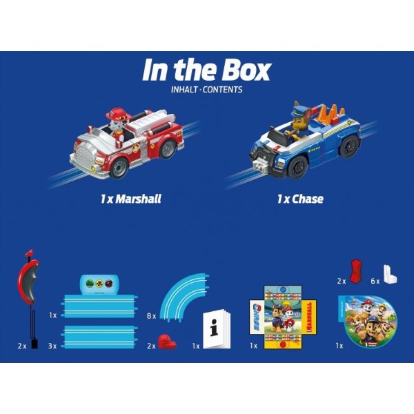 Фото - Игровой набор Carrera First PAW PATROL - Гонки и спасение (CR-20063058)