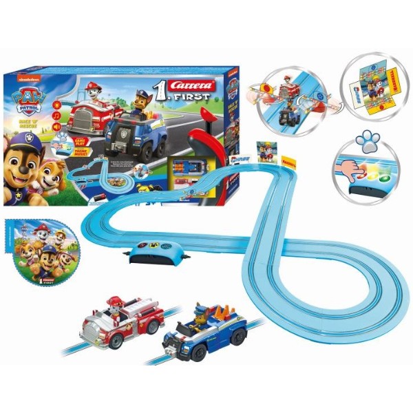 Фото - Игровой набор Carrera First PAW PATROL - Гонки и спасение (CR-20063058)