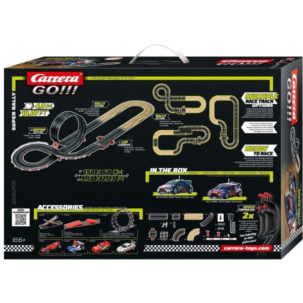 Фото - Игровой набор Carrera GO!!! Супер Ралли (CR-20062495)