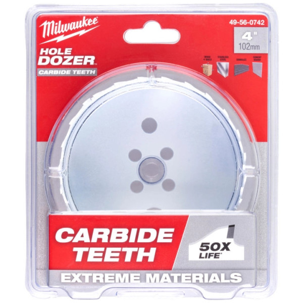 Фото - Коронка по металу Milwaukee Bi-Metal Carbide 102 мм (49560742)