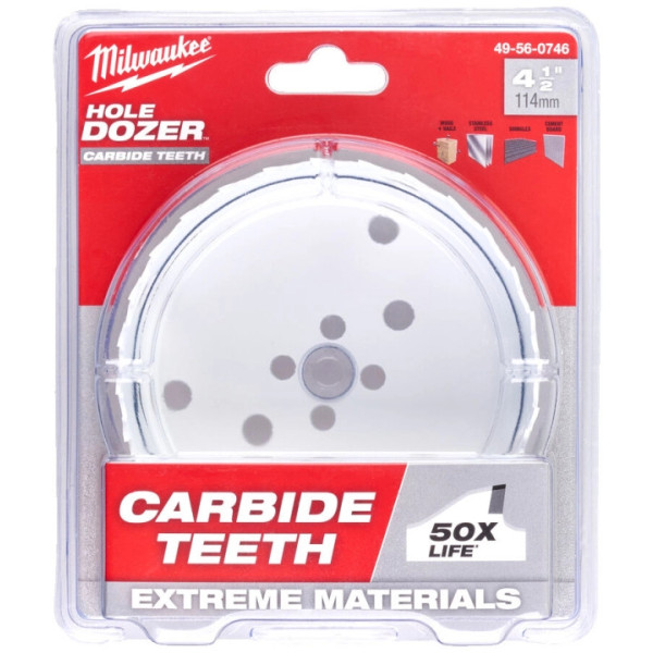 Фото - Коронка по металу Milwaukee Bi-Metal Carbide 121 мм (49560847)