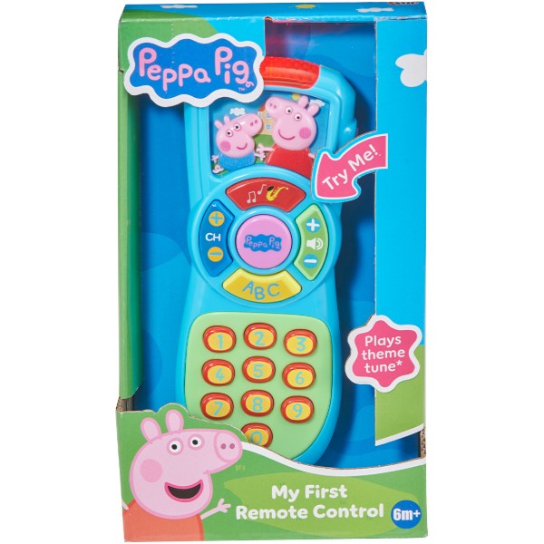 Фото - Інтерактивна іграшка Peppa Pig МІЙ ПЕРШИЙ ПУЛЬТ (1500025)