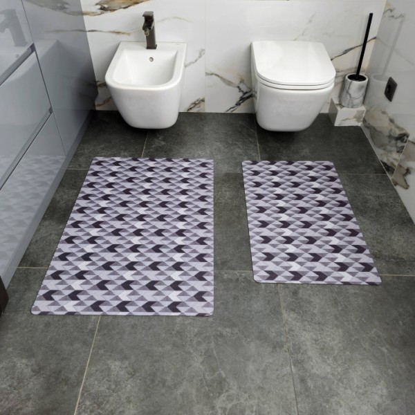 Фото - Коврик универсальный DarianA Felt Print принт 45х75+60х90 елка (1000010292) Фото - Коврик универсальный DarianA Felt Print принт 45х75+60х90 елка (1000010292)