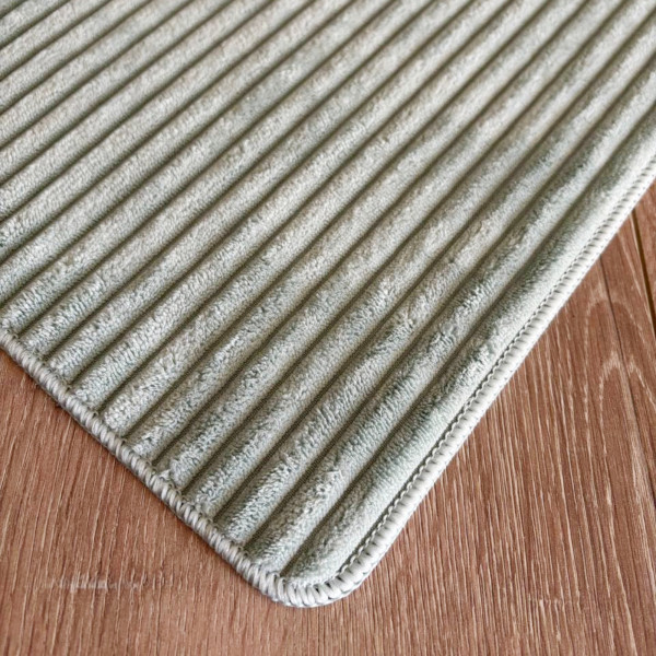 Фото - Килимок універсальний DarianA Fiberline фіберлайн 45х75+60х90 світло-зелений (1000010294)