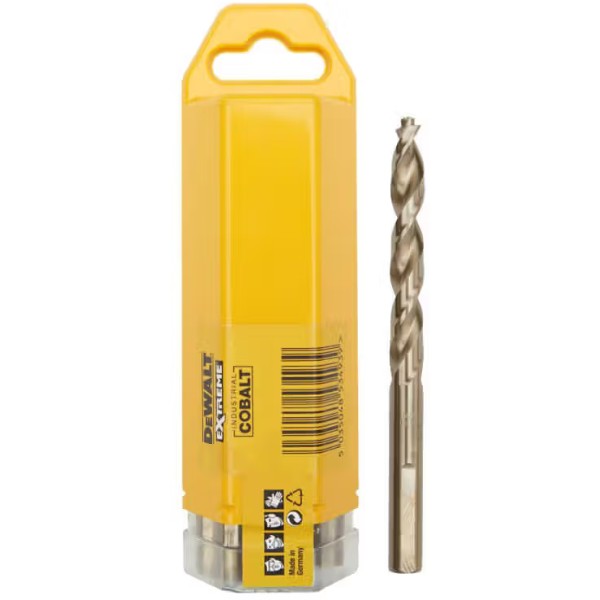 Фото - Сверло DeWALT EXTREME INDUSTRIAL COBALT HSS-CO 10.2 мм 10 шт. (DT4943)