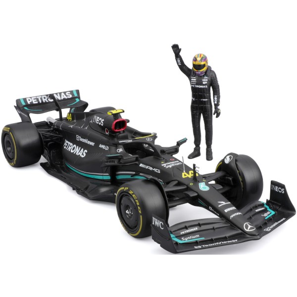 Фото - Колекційний легковий транспорт Bburago MERCEDES-AMG F1 W14 E PERFORMANCE в асортименті (18-28037)