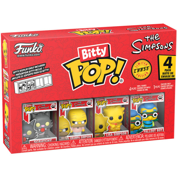 Фото - Колекційна фігурка набір FUNKO BITTY POP! серії Сімпсони - ЦАРАПКА в асортименті (85710)