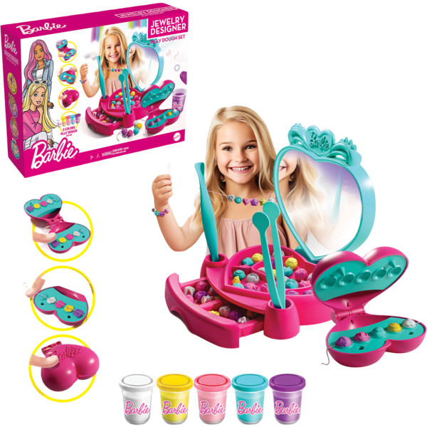 Фото - Лепка из теста dede Barbie 280г (03926)