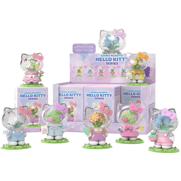 Фото - Колекційна фігурка MIGHTY JAXX Sanrio: Azuma Makoto - ХЕЛЛОУ КІТТІ в асортименті (BB23SRAM90201)