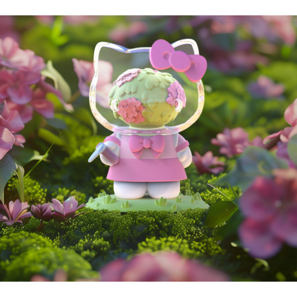 Фото - Колекційна фігурка MIGHTY JAXX Sanrio: Azuma Makoto - ХЕЛЛОУ КІТТІ в асортименті (BB23SRAM90201)