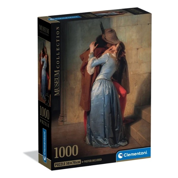 Фото - Пазли (8 +) Clementoni Франческа Аєц Поцілунок 1000 ел. (37064)