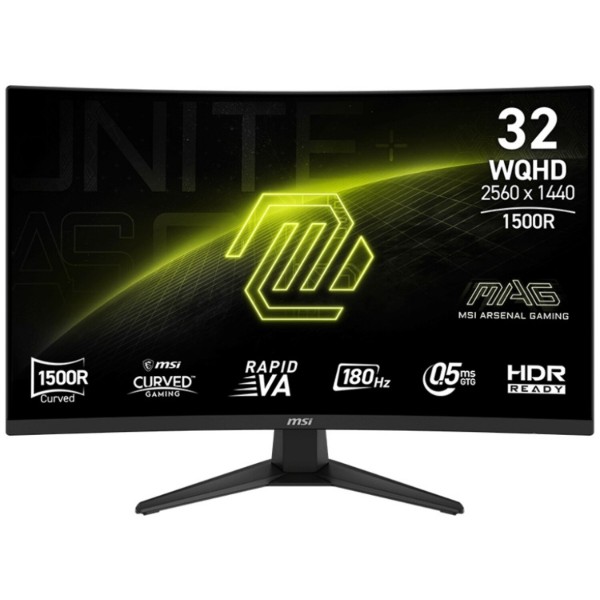 Фото - Монітор ігровий MSI MAG 321CQF E18