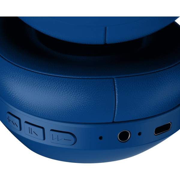 Фото - Навушники повнорозмірні бездротові Defender FreeMotion B490 Blue (63491)