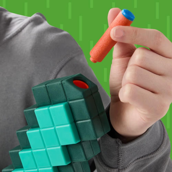 Фото - Бластер багатозарядний Hasbro Nerf Minecraft Sword (G1437)