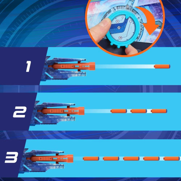 Фото - Бластер багатозарядний Hasbro Nerf Loadout Galactic Commander (G1580)