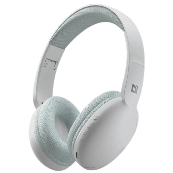 Фото - Навушники повнорозмірні бездротові Defender FreeMotion B480 White (63481)