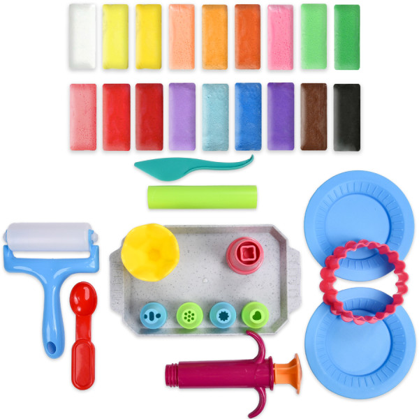 Фото - Ліплення з тіста Strateg Містер Тісто: Merry Christmas (31062)