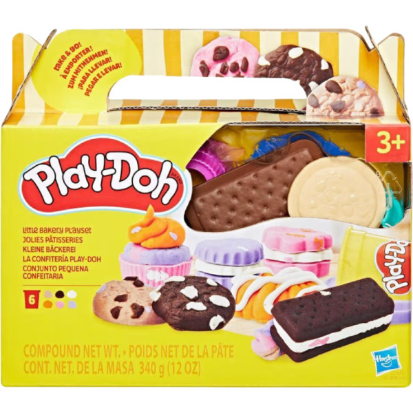 Фото - Наборы для лепки Hasbro Кулинарные формочки G1615 Play-Doh LITTLE BAKERY PLAYSET (G1609_G1615)