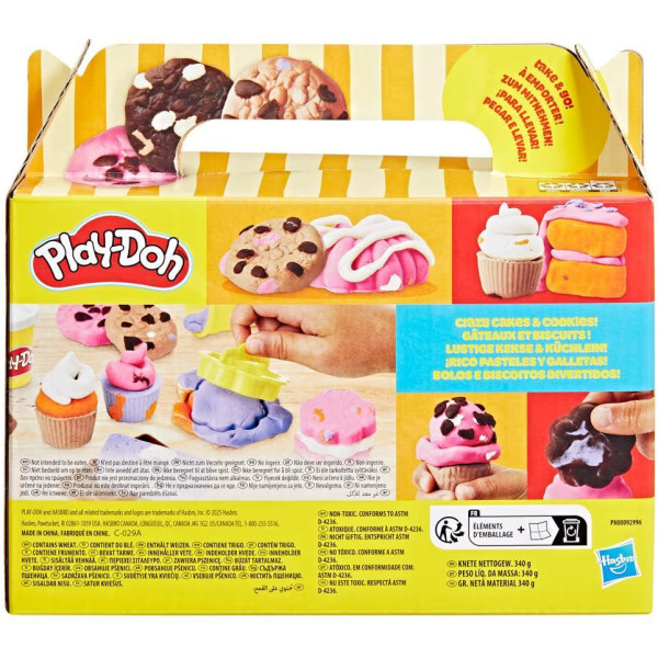 Фото - Наборы для лепки Hasbro Кулинарные формочки G1615 Play-Doh LITTLE BAKERY PLAYSET (G1609_G1615)