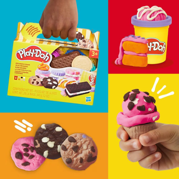 Фото - Наборы для лепки Hasbro Кулинарные формочки G1615 Play-Doh LITTLE BAKERY PLAYSET (G1609_G1615)