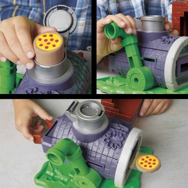 Фото - Набори для ліплення Hasbro Play-Doh Черепашки-ніндзя: Піца-атака (G1829)