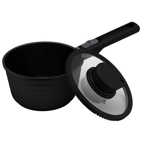 Фото - Ківш зі знімною ручкою Ringel Grey Line 16 см зі з`ємною ручкою (RG-4155-16)