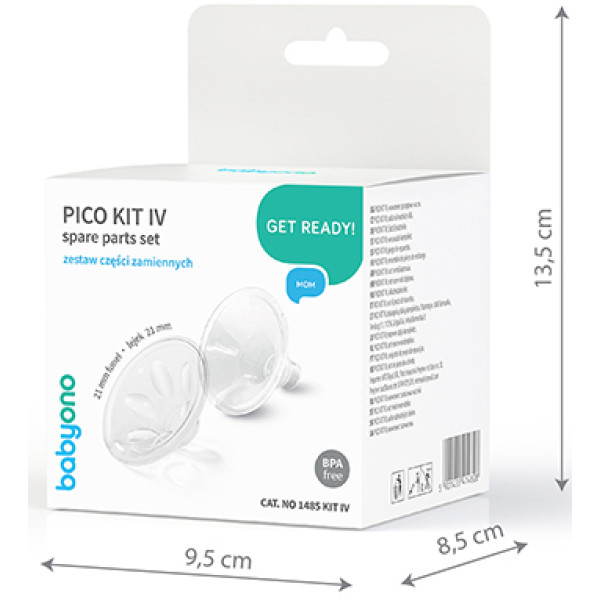 Фото - Аксесуар до молоковідсмоктувача BabyOno 1485 KIT IV