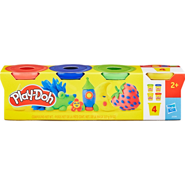 Фото - Расходники Hasbro Play-Doh 4 мини-баночки (23241)