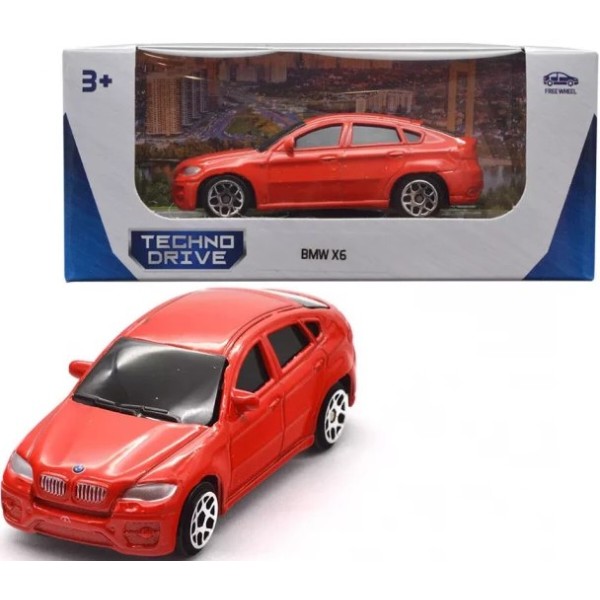 Фото - Автотранспорт TechnoDrive МІНІ-МОДЕЛІ (асорті, асорт. А, 1:64) 250348U)