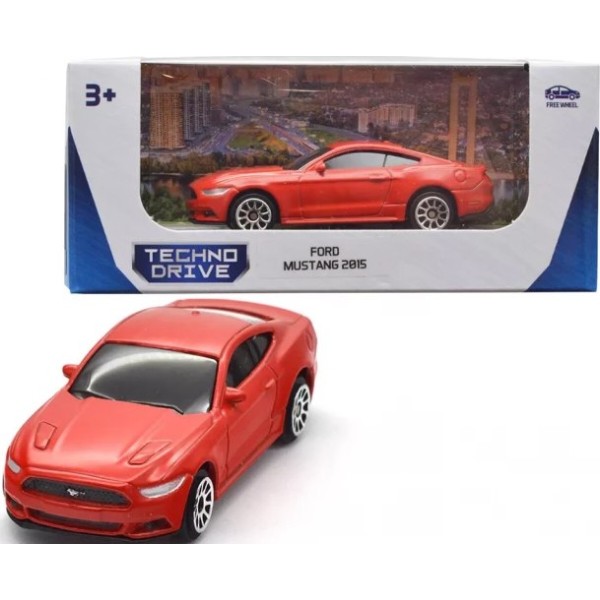 Фото - Автотранспорт TechnoDrive МІНІ-МОДЕЛІ (асорті, асорт. А, 1:64) 250348U)