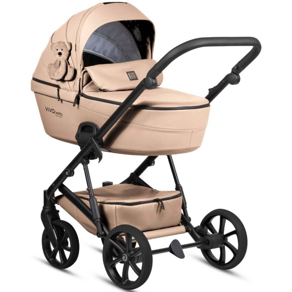Фото - Коляска універсальна 2 в 1 Tutis VIVA6 plus Teddy Creamy
