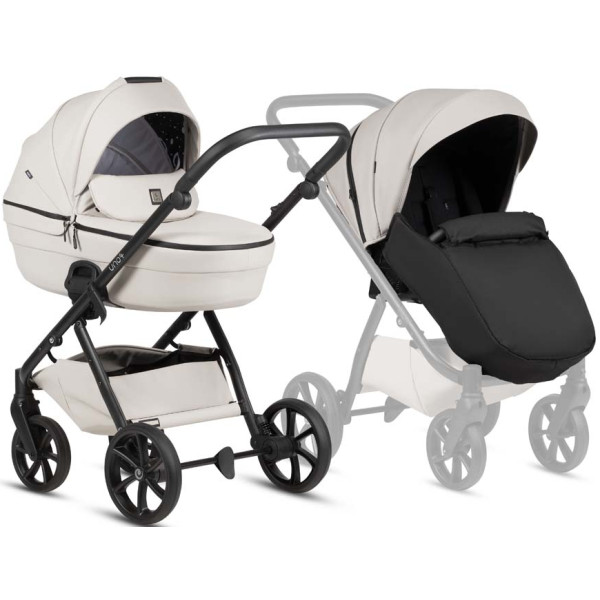 Фото - Коляска універсальна 2 в 1 Tutis Uno6 plus Leather Latte