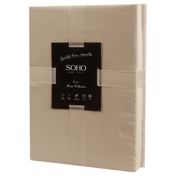 Фото - Комплект постельного белья SOHO Duet 200х230 Mocha/Ivory