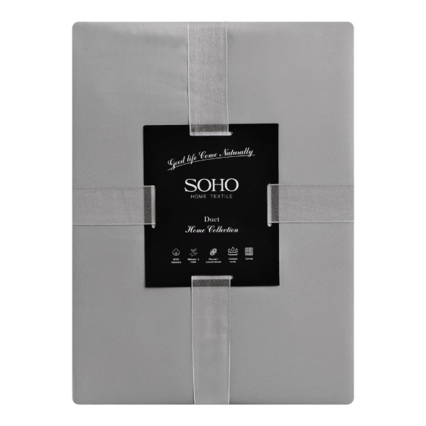 Фото - Комплект постільної білизни SOHO Duet 150х200 Mocha/Grey